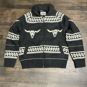 Brand new with tags Schott heavy lined zip up sweater jacket.